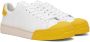 Marni White & Yellow Dada Bumper Sneakers - Thumbnail 4