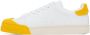 Marni White & Yellow Dada Bumper Sneakers - Thumbnail 3