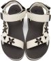 Marni White Embellished Platform Sandals - Thumbnail 5