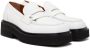 Marni White Leather Moccasin Loafers - Thumbnail 7