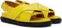 Marni Yellow Fussbett Sandals - Thumbnail 4