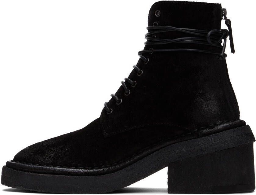 Marsèll Black Burraccio Ankle Boots