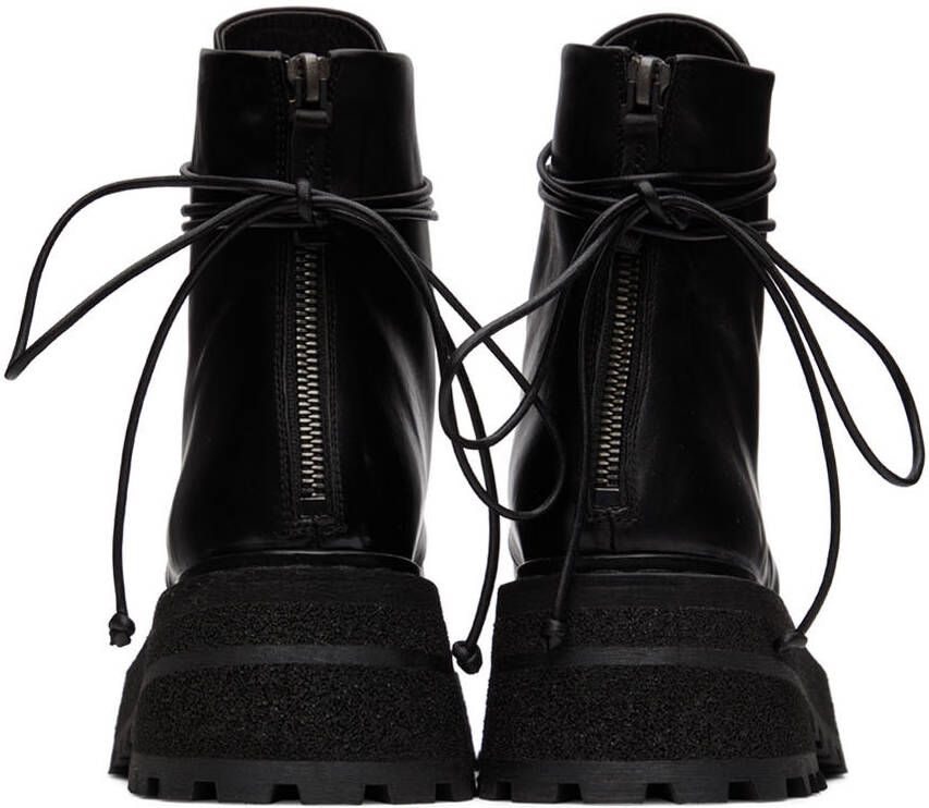 Marsèll Black Carro Ankle Boots