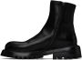 Marsèll Black Carrucola Zip-Up Boots - Thumbnail 3