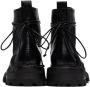 Marsèll Black Carrucola Lace-Up Boots - Thumbnail 2