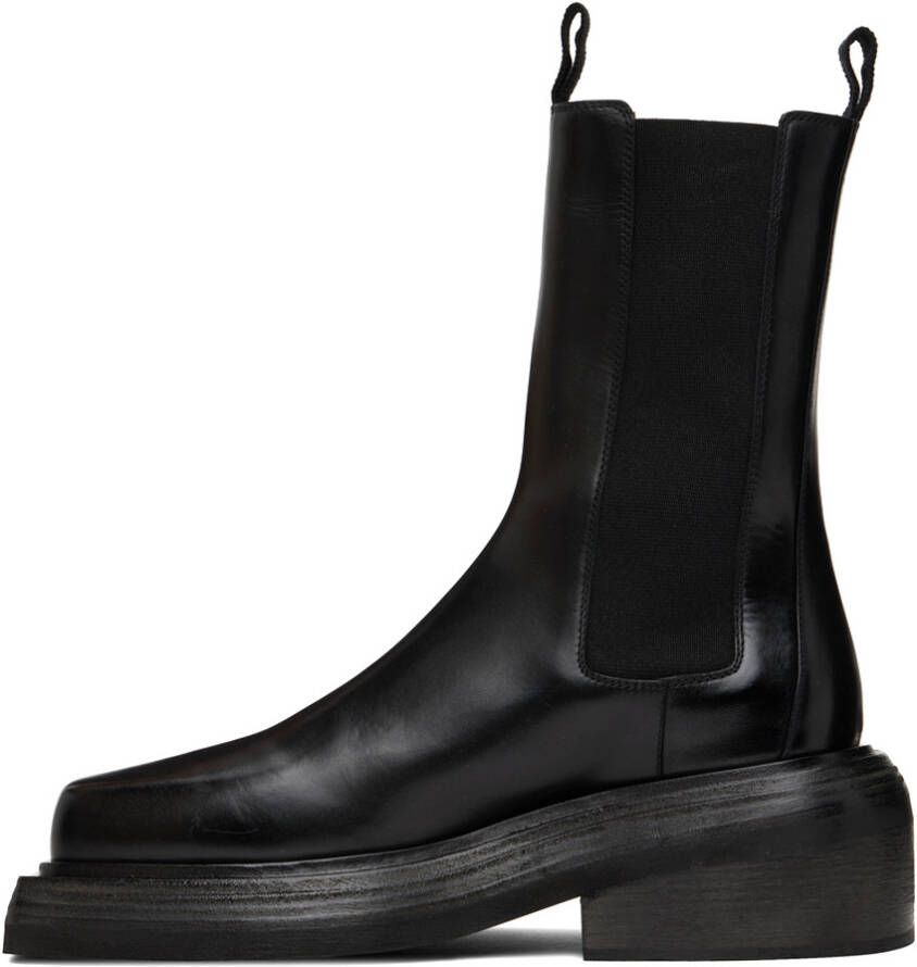 Marsèll Black Cassetto Chelsea Boots