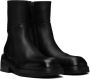 Marsèll Black Facciata Boots - Thumbnail 4