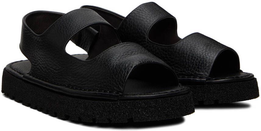 Marsèll Black Gomme Sanpomice Sandals