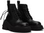 Marsèll Black Microne Ankle Boots - Thumbnail 4