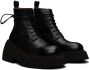 Marsèll Black Microne Boots - Thumbnail 4