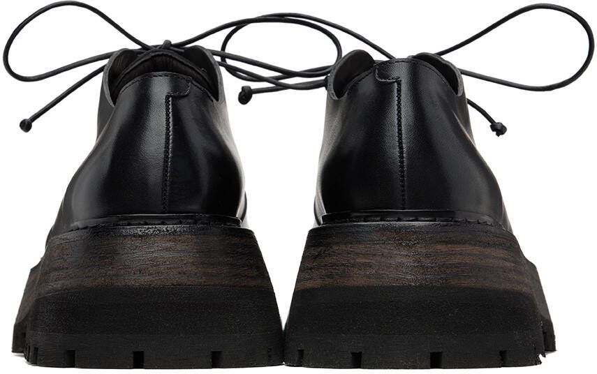 Marsèll Black Quadramato Derbys