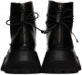 Marsèll Black Quadrarmato Boots - Thumbnail 2