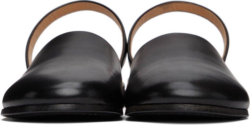 Marsèll Black Slingback Marcella Loafers