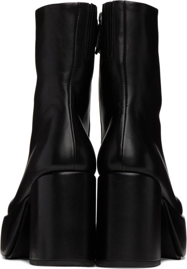 Marsèll Black Tacplat Boots