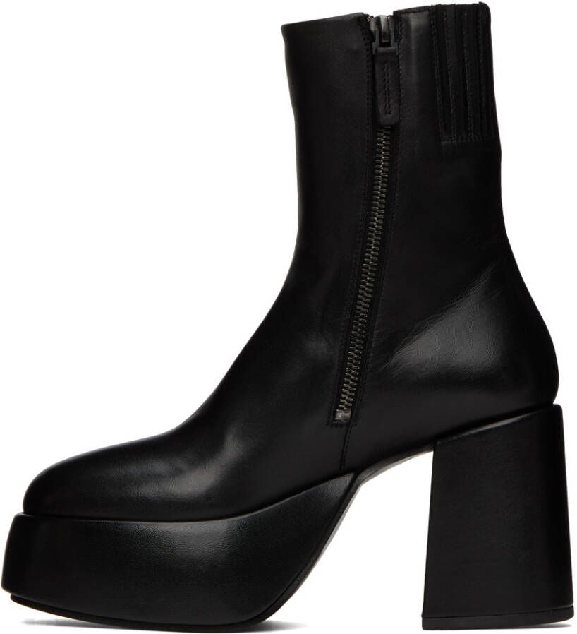 Marsèll Black Tacplat Boots