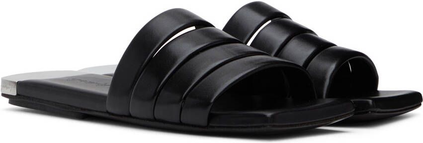 Marsèll Black Tavola Sandals