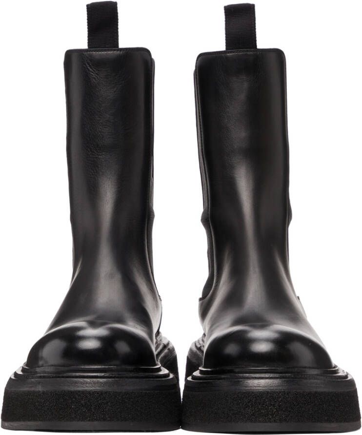 Marsèll Black Zuccone Ankle Boots