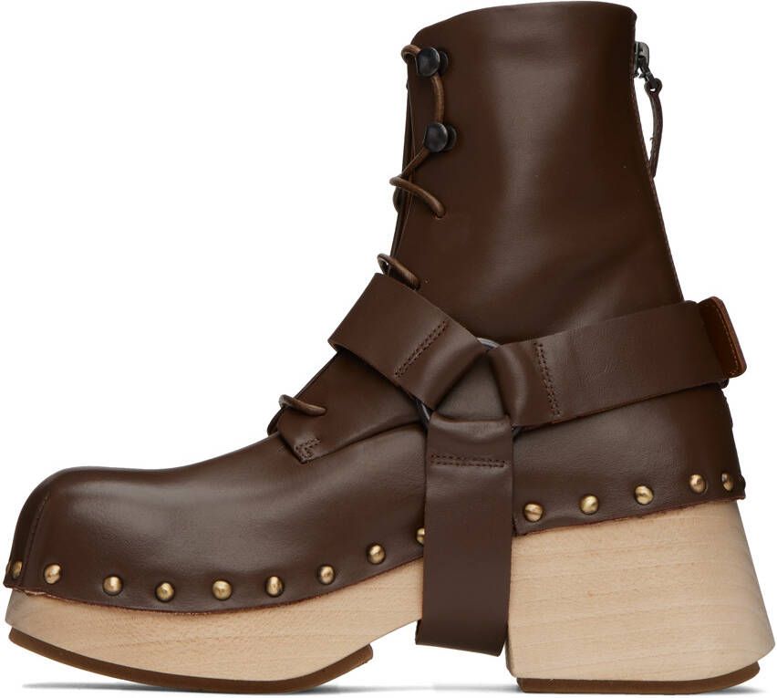 Marsèll Brown Bottone Boots