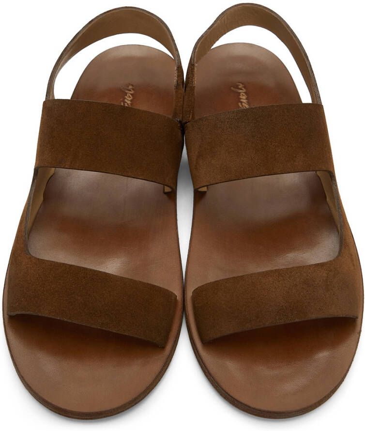 Marsèll Brown Sandellone Sandals