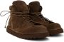 Marsèll Brown Suede Lace-Up Boots - Thumbnail 4