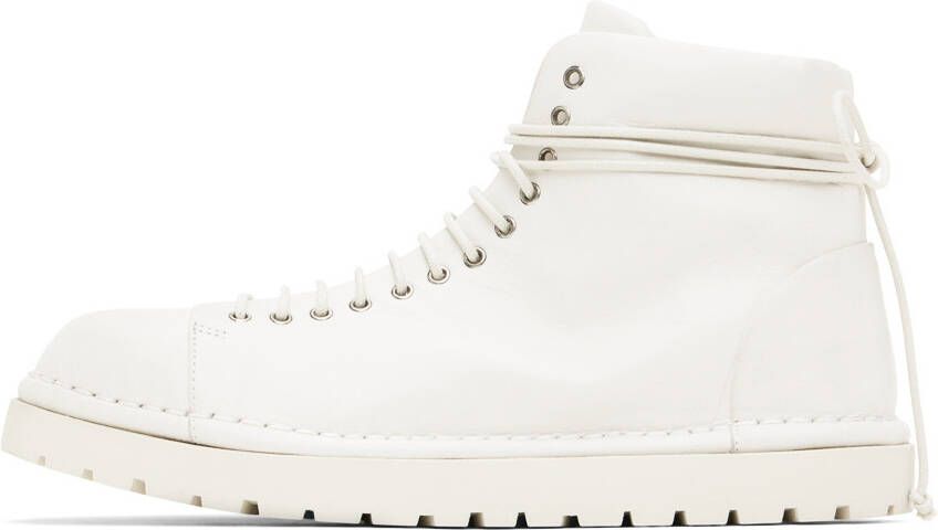 Marsèll Off-White Gomme Pallottola Lace-Up Boots