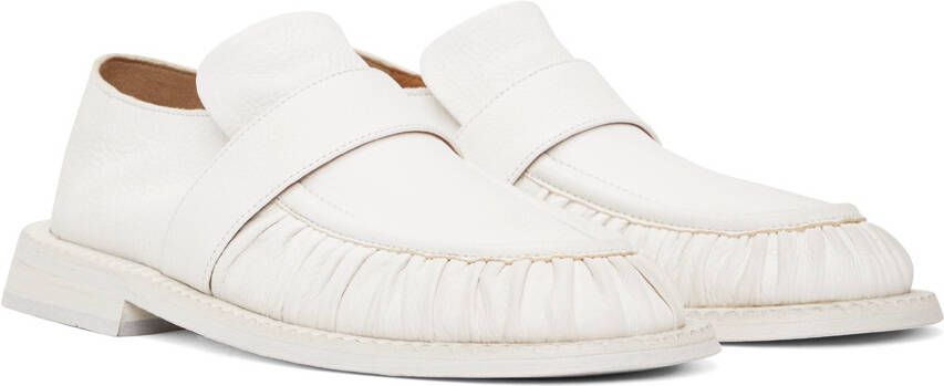 Marsèll White Alluce Estiva Loafers