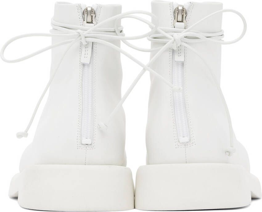 Marsèll White Gomme Gommello Boots