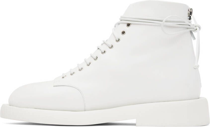 Marsèll White Gomme Gommello Boots