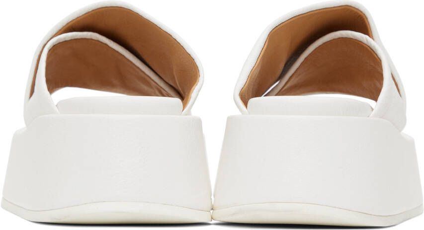 Marsèll White Platform Sandals