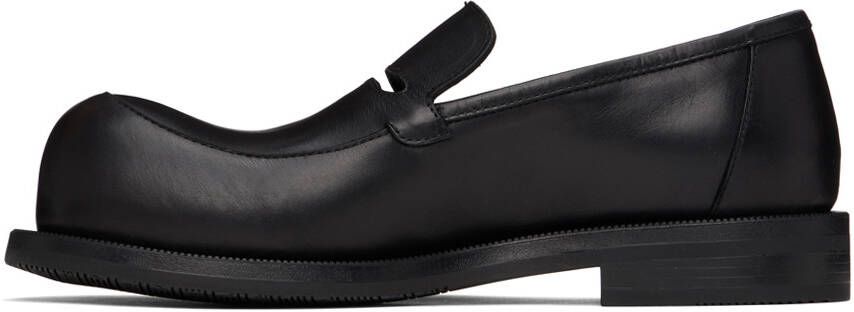 Martine Rose Black Cutout Loafers
