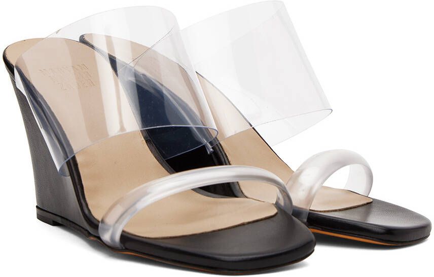Maryam Nassir Zadeh Black Olympia Heeled Sandals