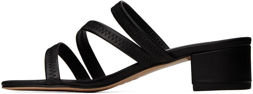 Maryam Nassir Zadeh Black Riviera Sandals