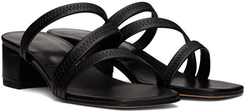 Maryam Nassir Zadeh Black Riviera Sandals