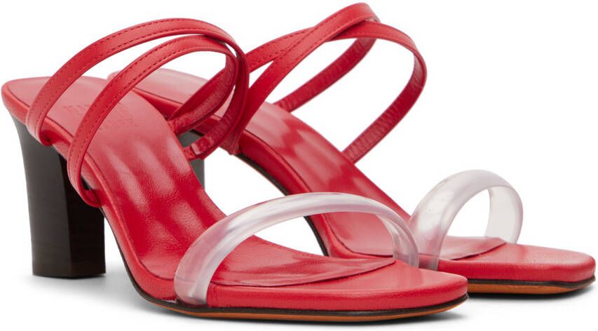 Maryam Nassir Zadeh Red Samantha Heeled Sandals