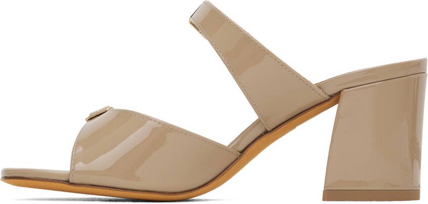 Maryam Nassir Zadeh SSENSE Exclusive Beige Una Heeled Sandals