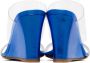 Maryam Nassir Zadeh SSENSE Exclusive Blue Olympia Heeled Sandals - Thumbnail 2