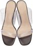 Maryam Nassir Zadeh Transparent & Black Olympia Wedge Sandals - Thumbnail 9
