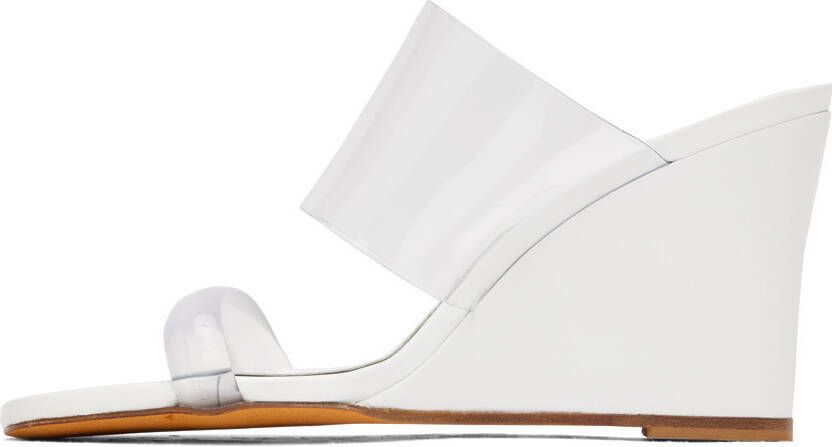 Maryam Nassir Zadeh White Olympia Heeled Sandals