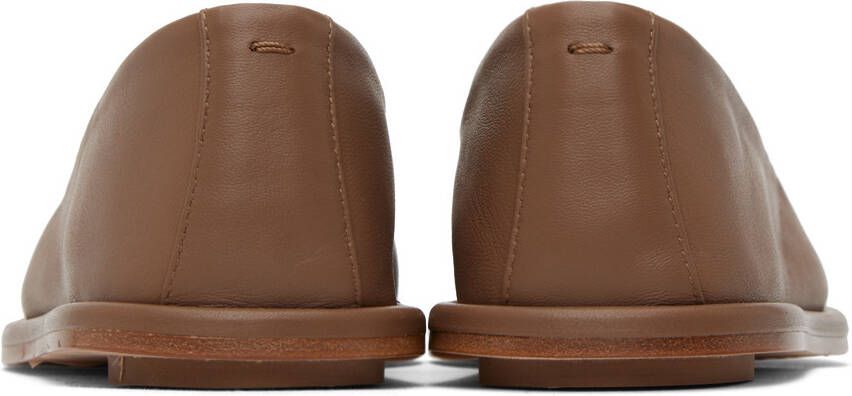 Max Mara Brown Leen Slippers