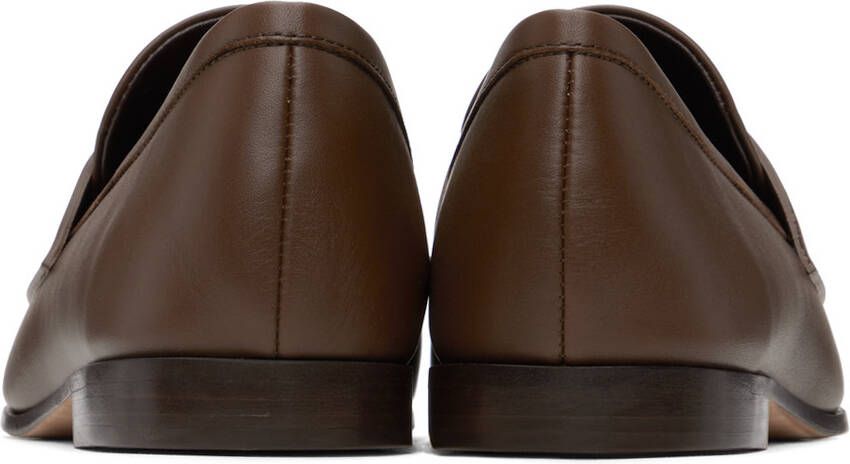 Max Mara Brown Lize Loafers