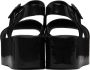 Melissa Black Mar Platform Sandals - Thumbnail 2