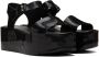 Melissa Black Mar Platform Sandals - Thumbnail 4