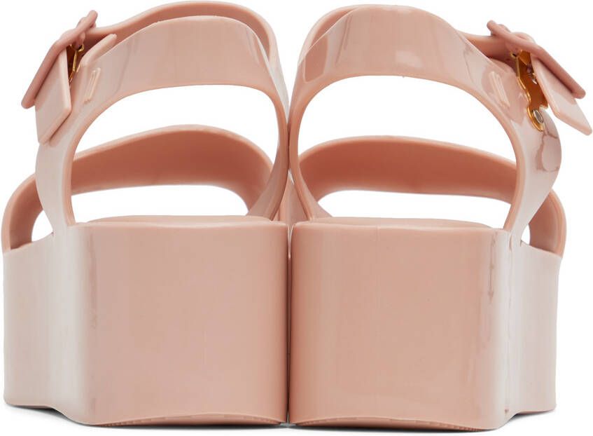 Melissa Pink Mar Platform Sandals