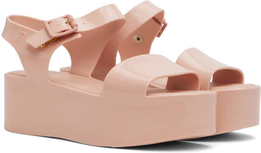 Melissa Pink Mar Platform Sandals