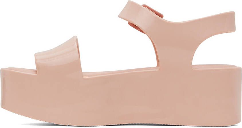 Melissa Pink Mar Platform Sandals