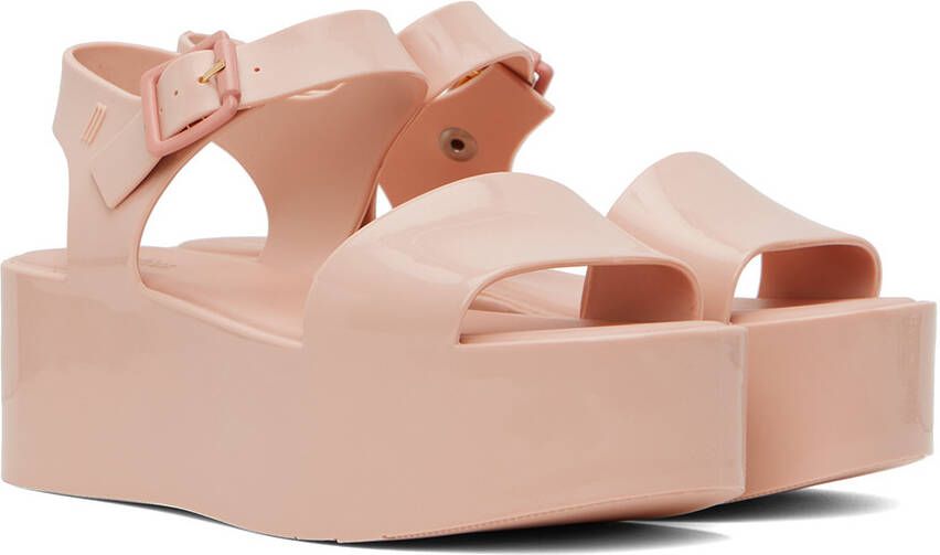 Melissa Pink Mar Platform Sandals