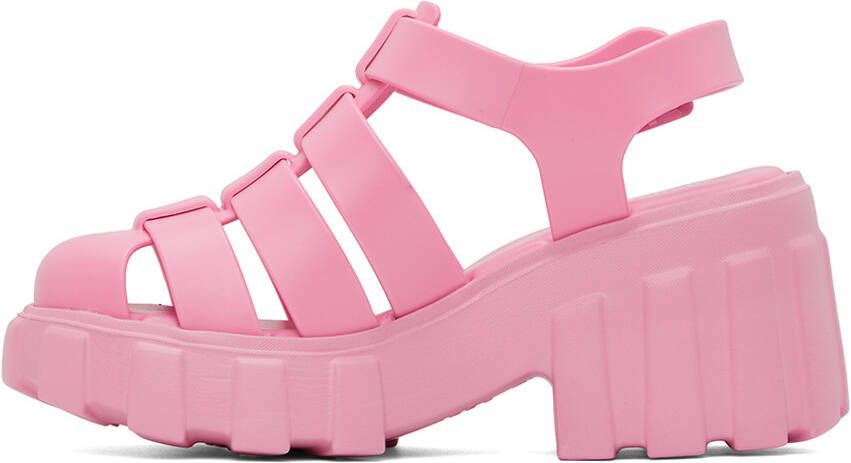 Melissa Pink Megan Heeled Sandals