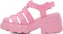Melissa Pink Megan Platform Heeled Sandals - Thumbnail 3