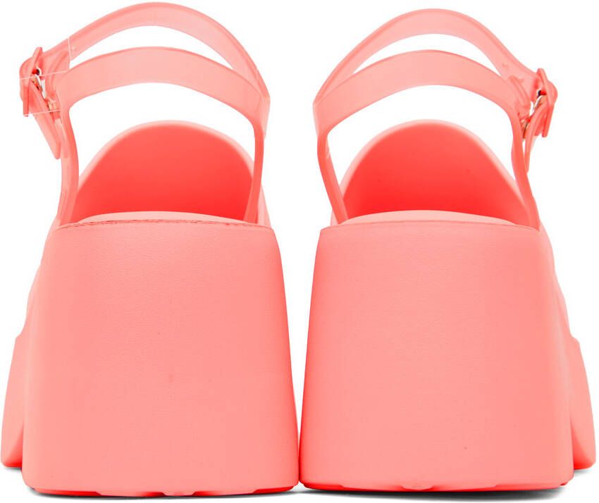 Melissa Pink Pose Heeled Sandals