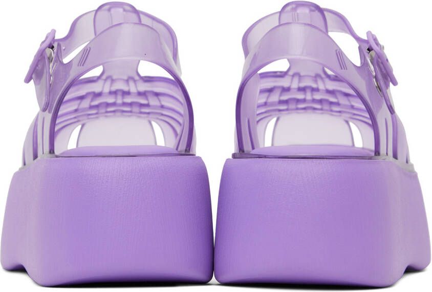 Melissa Purple Possession Platform Sandals